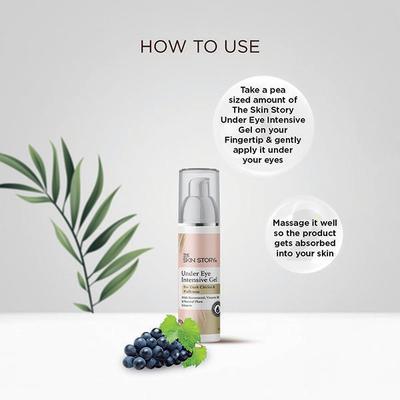 The Skin Story Under Eye Intensive Gel 25 gm - Eye Gels & Roll-On