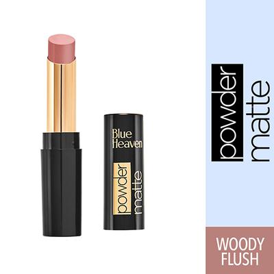Blue Heaven Powder Matte -Woody flush, N01 3.5 gm - Lipsticks