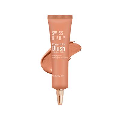 Swiss Beauty Cream It Up Blush - Copper Cheeks 10 gm - Blushes