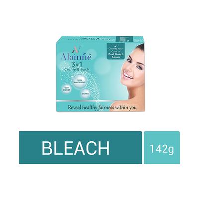 Alainne 3In1 Cream Bleach 142 gm - Masks & Peels