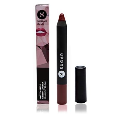 SUGAR Cosmetics Matte As Hell Bold Is Gold Crayon Lipstick Gift Box 260 gm - Lip Crayons