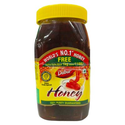 Dabur Honey 1 kg (Free India Gate Rice 1kg worth 108) 1 s - Honey