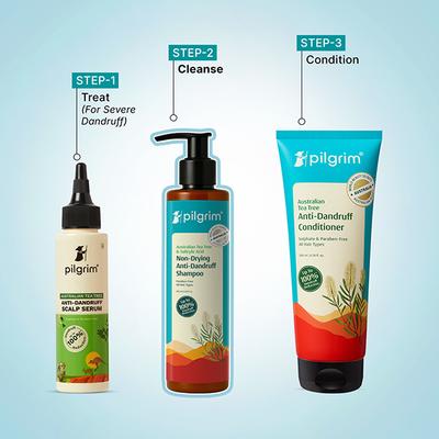 Pilgrim Australian Tea Tree Non-Drying Anti-Dandruff Shampoo 200 ml - Shampoos