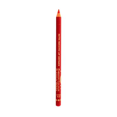 Fashion Colour Satin Smooth Lip Definer, 5 Red Rose 1.41 gm - Lip Liners