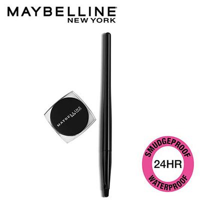 Maybelline New York Lasting Drama Gel Eyeliner Blackest Black 3 gm - Eyeliners