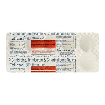 TELICAD 3D Tablet 10's - Hypertension-Ang