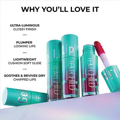Lovechild Masaba Lip Gelato Tinted Lip Oil - Spicy Berry 5 ml - Lip Glosses
