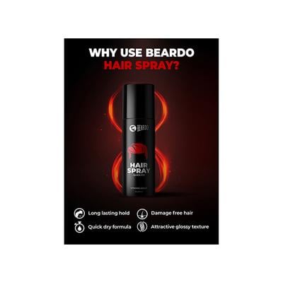 Beardo Hair Spray - Strong Hold 192 ml - Hair Sprays & Mists