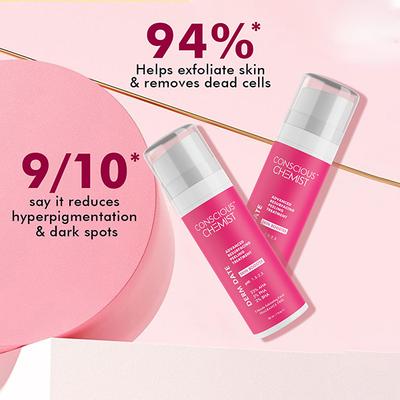 Conscious Chemist Advanced Resurfacing Peeling Solution 25% AHA + 2% BHA + 5% PHA Exfoliating Facial Serum 30 ml - Face Serum