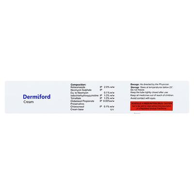 DERMIFORD Cream 25gm - Skin Infections-Toc
