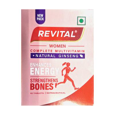 Revital Women Tablet 10'S - Supplements-Vam