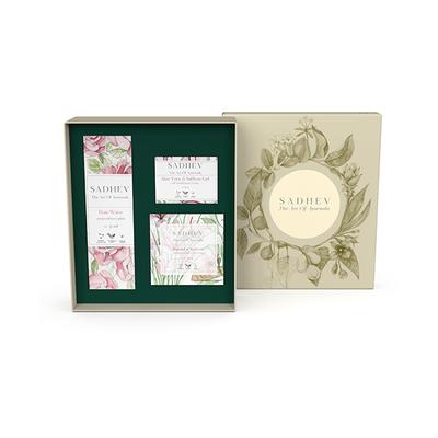 Sadhev Arva Maya - The Magical Gift Box - Aloe Vera & Saffron Gel 50Gm 1's - Facial Kits