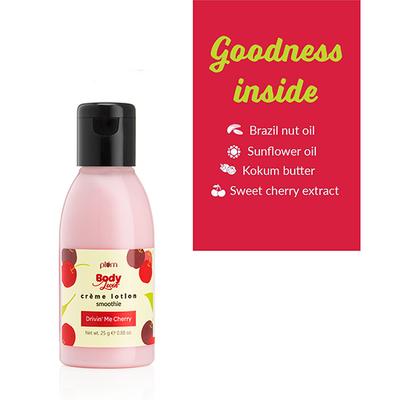 Plum Bodylovin Drivin Me Cherry Body Lotion 25gm - Creams/Oils/Lotions