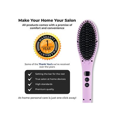Winston Hair Straightening Brush With Temperature Ionic 1's - Straighteners
