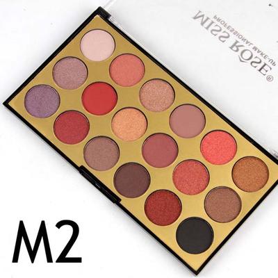 Miss Rose 18 COLOR Eyeshadow Palette 7001 - 84 M2 32 gm - Face Palettes