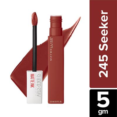 Maybelline New York Super Stay Matte Ink Lip color, 245 Seeker 5 ml - Lipsticks