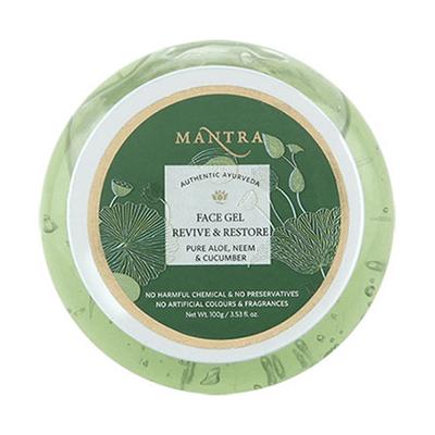 Mantra Pure Aloe Neem and Cucumber Revive and Restore Face Gel 100 gm - Face Gels