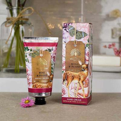 The English Soap Company - Anniversary Rose and Peony Hand Cream 75 ml - Lotions & Creams
