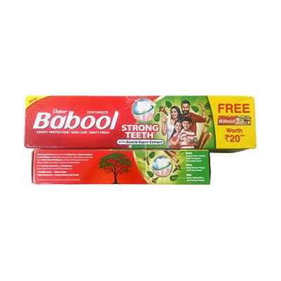 Dabur Babool Ayurvedic Toothpaste 175 g + (Dabur Babool Ayurvedic Toothpaste Free 44 g + 24 g Extra) 68 g - Toothpaste