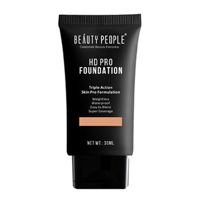 Beauty People HD PRO Foundation 01 Dark Beige 30 ml - Foundation