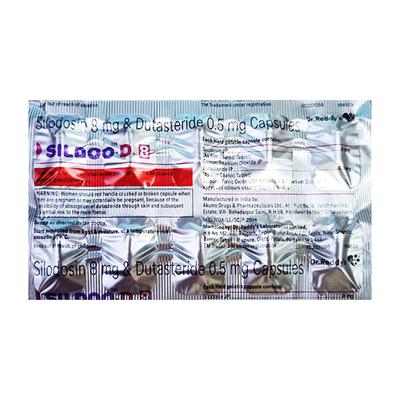 SILDOO D + 8 Capsule 10's - Bladder And Prostate Disorders-Dru