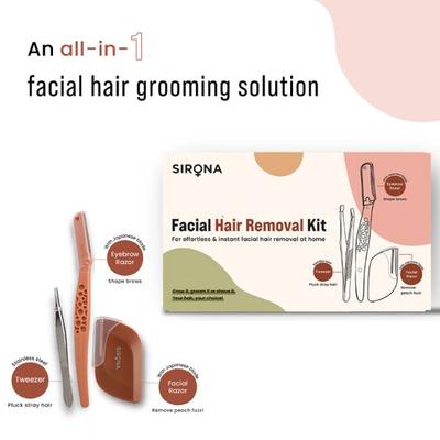 Sirona Reusable Facial Hair Removal Kit (Pack of 3) 1's - Shaving & Hair Removal