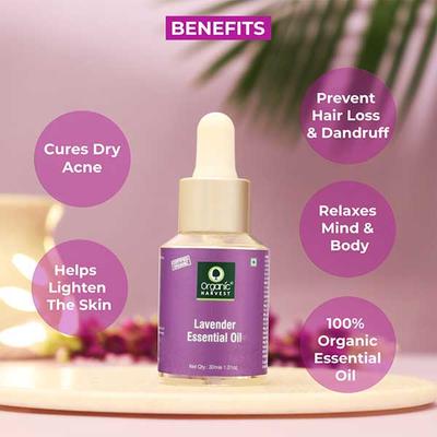 Organic Harvest Lavender Essential Oil 30 ml - Essential Oils