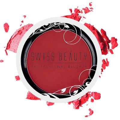 Swiss Beauty Professional Blusher - (Indian Red) 6 gm - Blushes