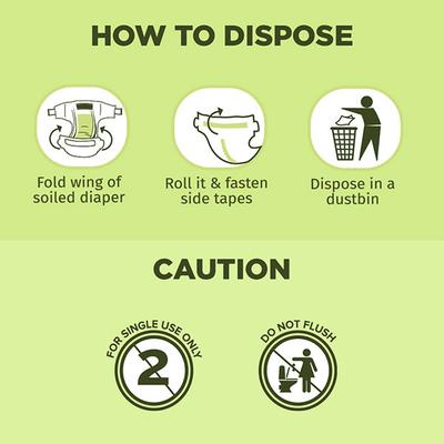 Pee Safe Adult Diaper Medium - Large High Absorbency (pack of 10) 1's - Adult Diapers & Pads