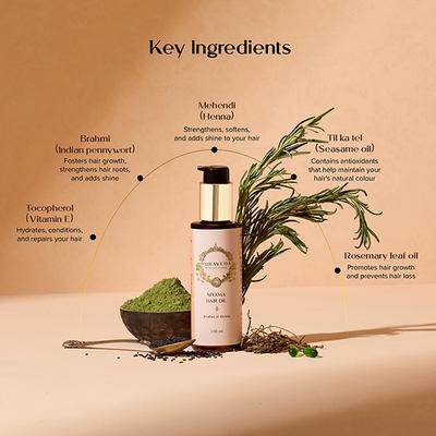 Puraveda Niyama Hair Oil 100 ml - Hair Oils