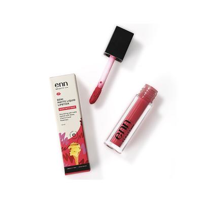 ENN Transferproof Matte Liquid Lipstick - Cosmo Pink 1.5 ml - Liquid Lipsticks