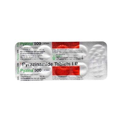 PYZINA 500MG TABLET 10'S - Tuberculosis (Tb)-Ant