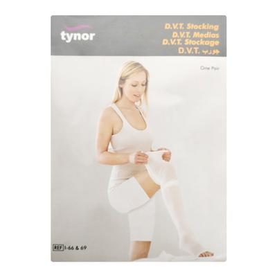 Tynor D.V.T. Stocking Below Knee (I-66 & 69) (L) 1's - Knee/Leg Supports