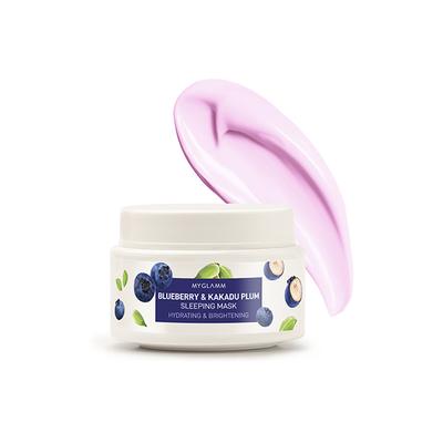 MyGlamm Super Foods Blueberry & Kakadu Plum Sleeping Mask 50 gm - Masks & Peels