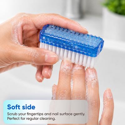 Vega Dual Surface Nail Brush (NB - 02) 48 gm - Manicure & Pedicure Kits