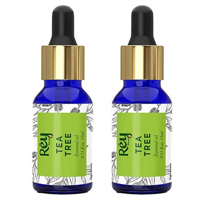 Rey Naturals Tea Tree Essential Oil 15ml each 2's - Essential Oils