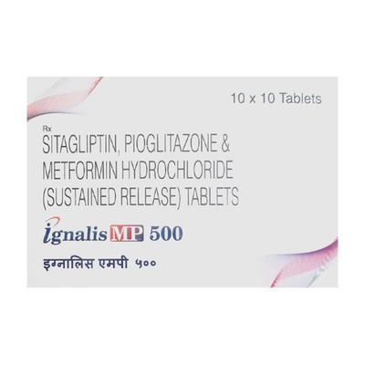 IGNALIS MP 500 Tablet 10's - Diabetes-Ant