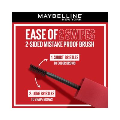 Maybelline Tattoo Brow 3 Day Styling Brow Gel Medium Brown Semi-Permanent Tinted Eyebrow Gel 6 ml - Eyebrow Pencils & Enhancers