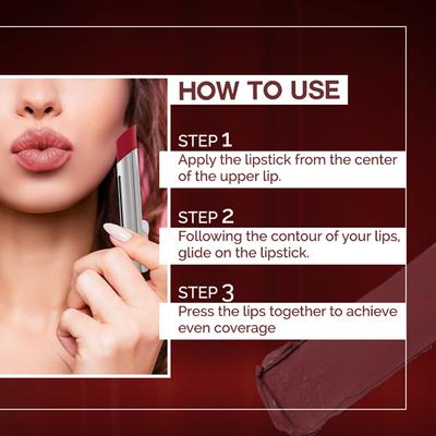 Colorbar Ultra Vogue Matte Lipstick 006 Rage 3.7 gm - Lipsticks