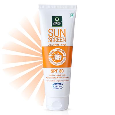 Organic Harvest All Skin SPF 30 Sunscreen Kakadu Plum,Acai Berry & Chia Seeds 100 gm - Body Sunscreen
