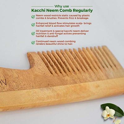 Allure Wooden Neem Comb (CD-02) 1's - Hair Combs