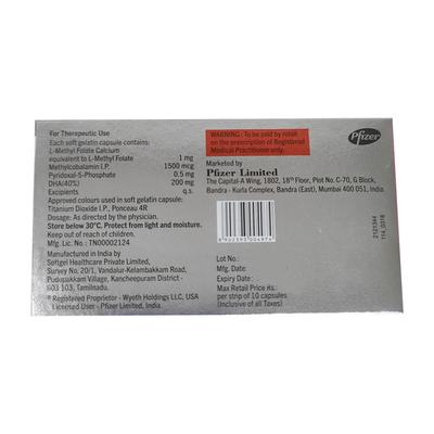 Folvite DHA Capsule 10'S - Supplements-Sup