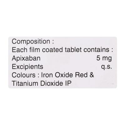 PREPIXA 5 Tablet 10's - Blood Clot-Ant