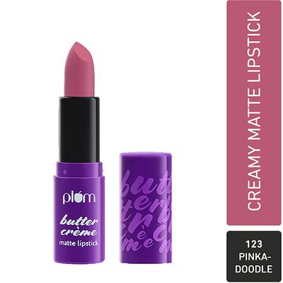 Plum Butter Creme Matte Lipstick 123 Pinkadoodle 1's - Lipsticks