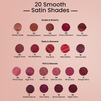 Swiss Beauty Satin Comfort Lipstick-Barely Nude 3 gm - Lipsticks