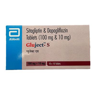 GLUJECT S Tablet 10's - Diabetes-Ant