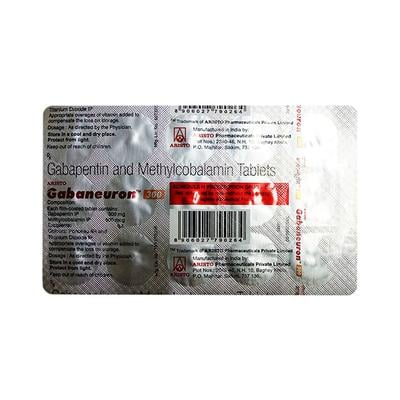 GABANEURON Tablet 15's - Neuropathic Pain-Dru