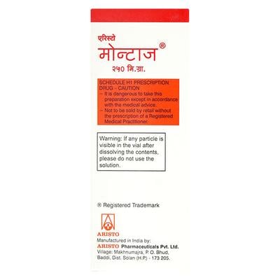 Montaz 250mg Injection 1'S - Bacterial Infections-Cep