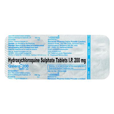 QSLERA 200 Tablet 10's - Malarial