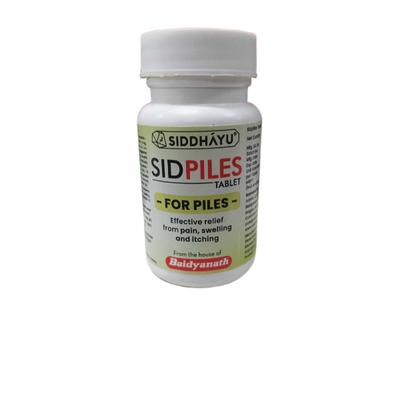 Baidyanath Sidpiles Tablet 60's - Speciality Medicines